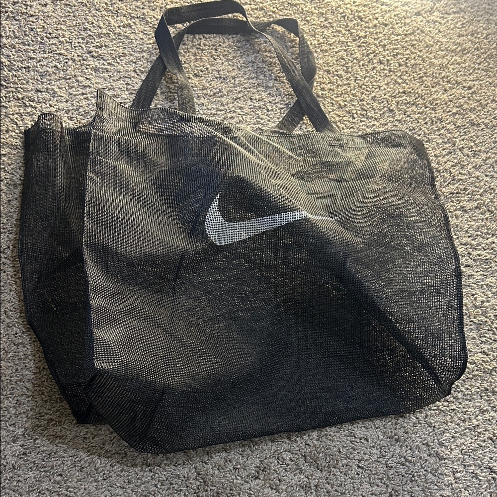 Nike Black Mesh Carryall Bag